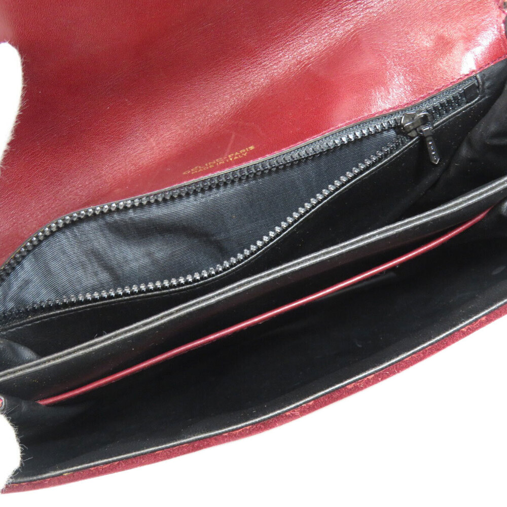 Celine Macadam shoulder bag suede leather - Picture 5 of 11